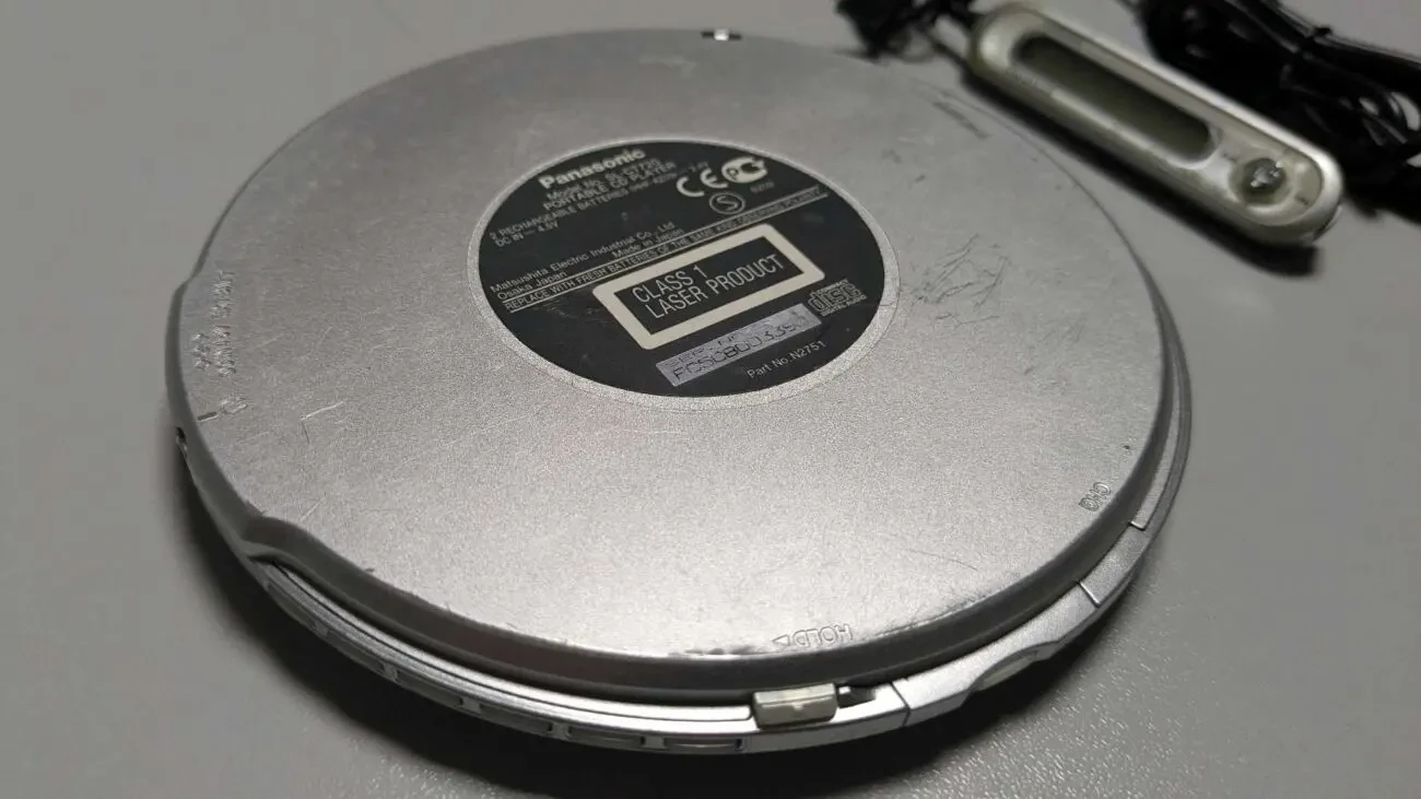 Портативний CD-MP3 програвач Panasonic SL-CT720 (Japan) 3