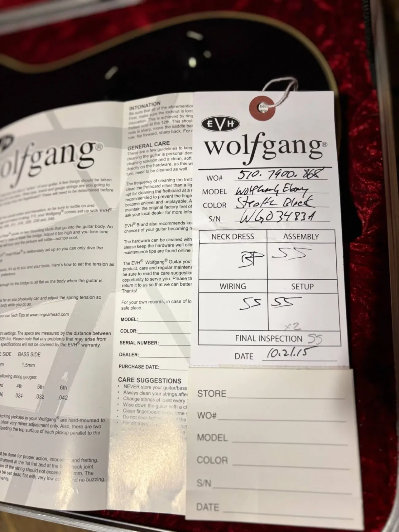 EVH Wolfgang (USA) 7