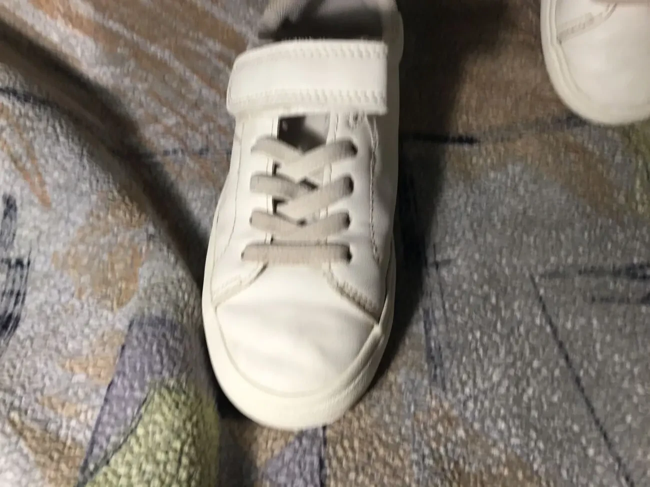 Білі кросівки (кеди) для дівчаток, стильні HM, 31р 3