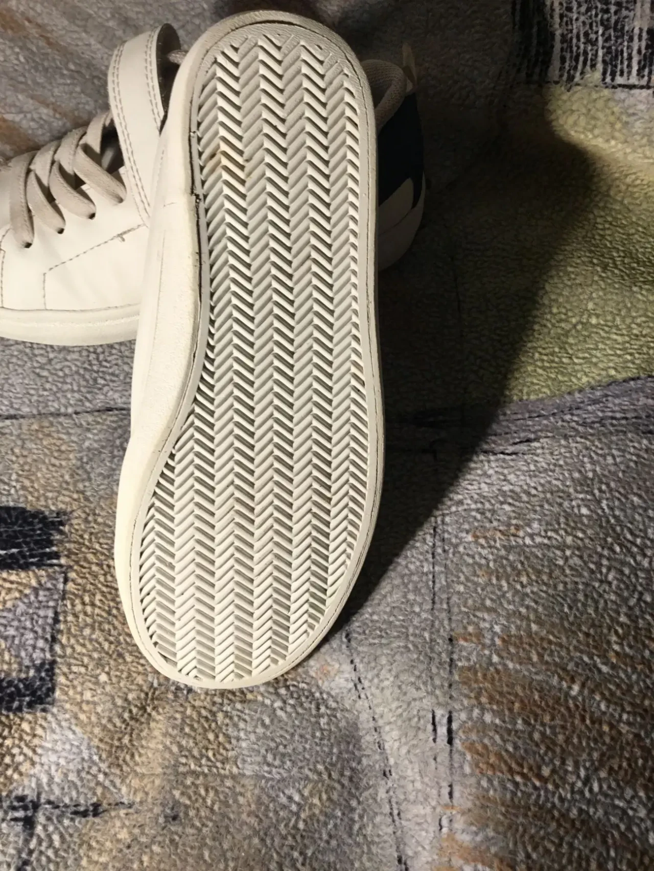 Білі кросівки (кеди) для дівчаток, стильні HM, 31р 10