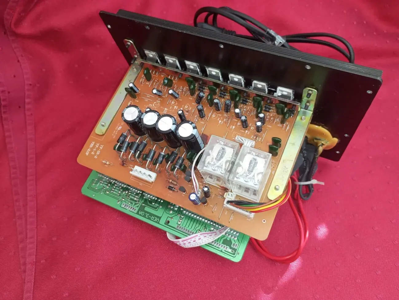 Модуль усилителей сабвуфера Sven IHOO IR 5.1 кинотеатра ресивера 6