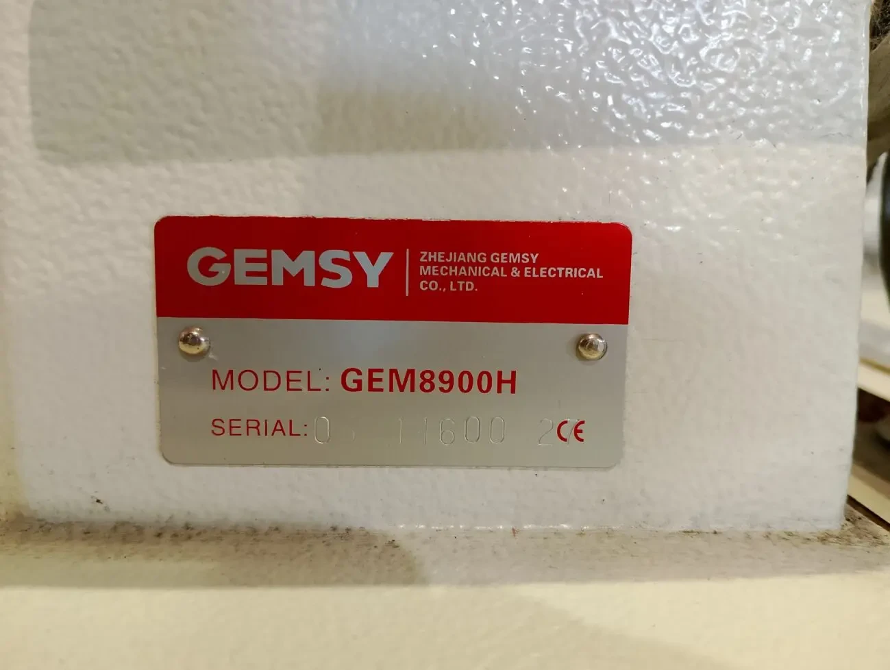 Промислова швейна машинка Gemsy GEM 8900 H 3