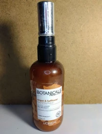 Крем бальзам сыворотка для волос Loreal Argan аргана шафран