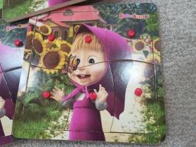 Пазли Маша та Ведмідь