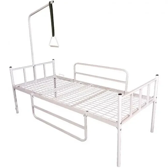 Двосекційне медичне ліжко для догляду за лежачими хворими ширина 70см 3