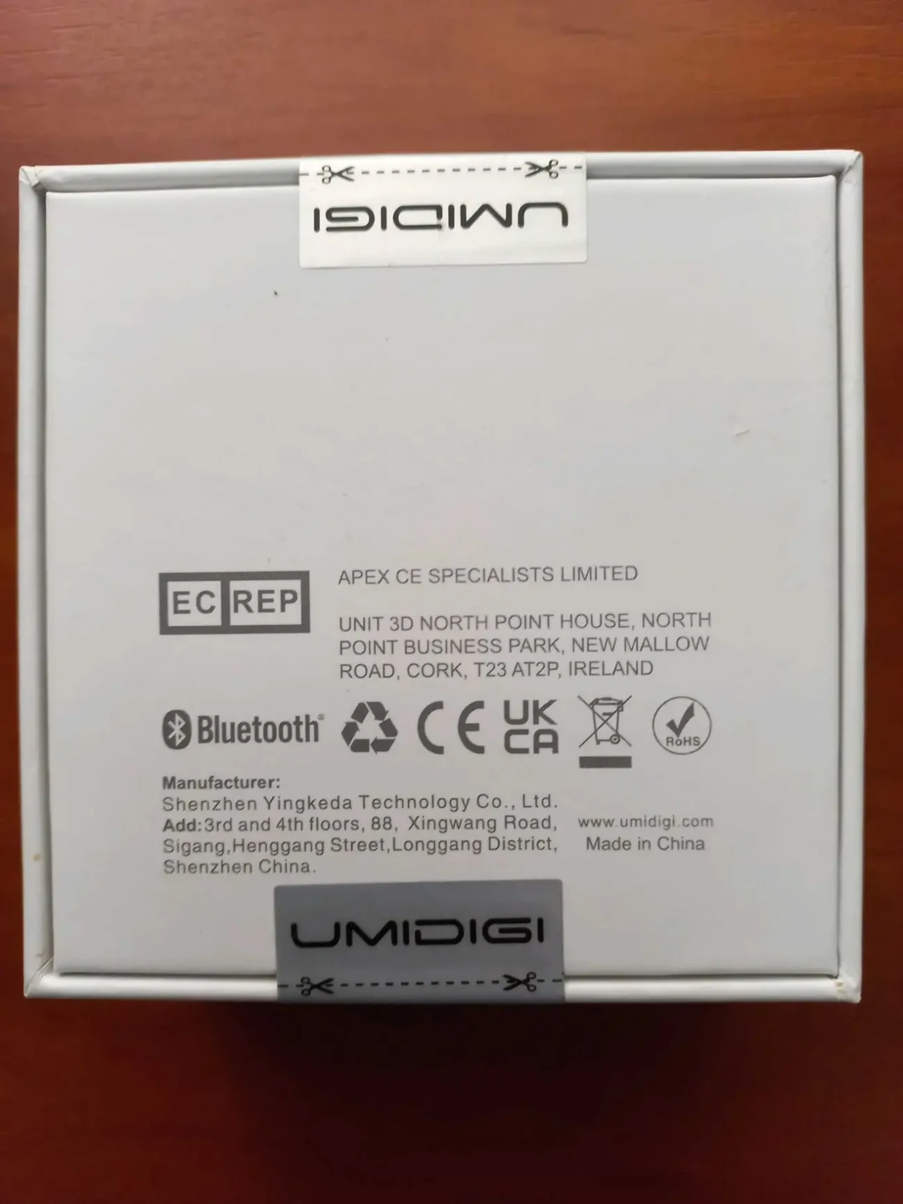 Навушники бездротові UMIDIGI AirBuds 2