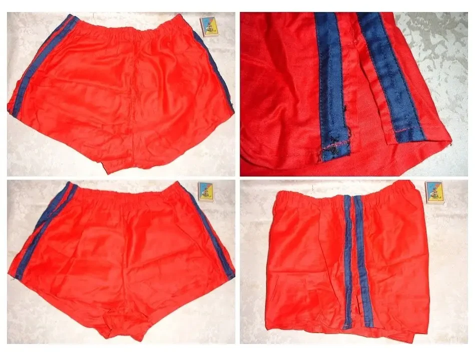 ТРУСИ/шорти юнацькі СПОРТИВНІ червоні 46 р. СРСР. НАТУРАЛЬНІ. НОВІ. 6