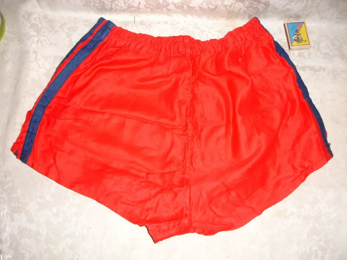 ТРУСИ/шорти юнацькі СПОРТИВНІ червоні 46 р. СРСР. НАТУРАЛЬНІ. НОВІ. 3
