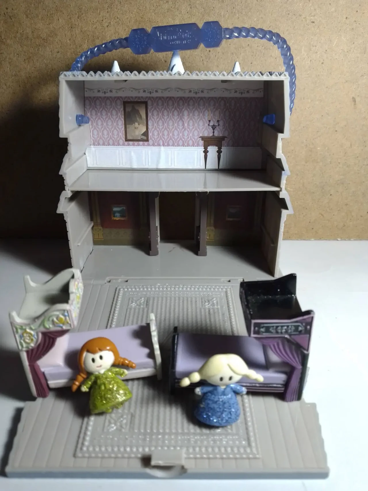 Замок принцессы анна и эльза Frozen Animators Disney микро игрушки