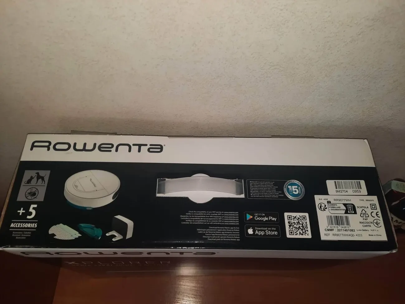 Робот-пилосос Rowenta 5