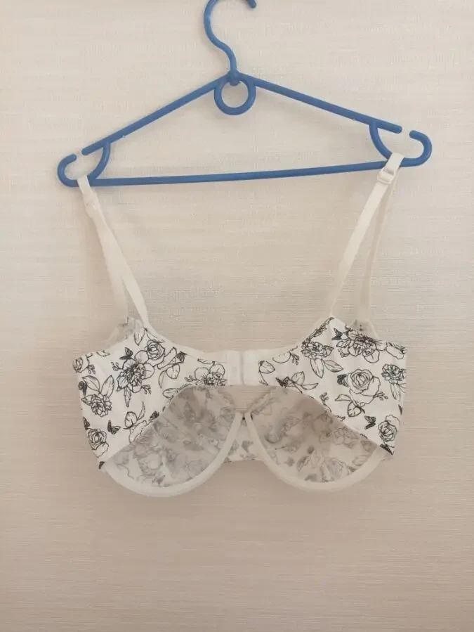 TU 36E 80E Бюстгальтер мягкий косточка бело молочный черный 3