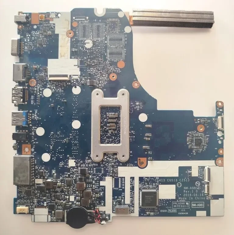 материнська плата NM-A981 для ноутбука Lenovo ideapad 510-15IKB 4
