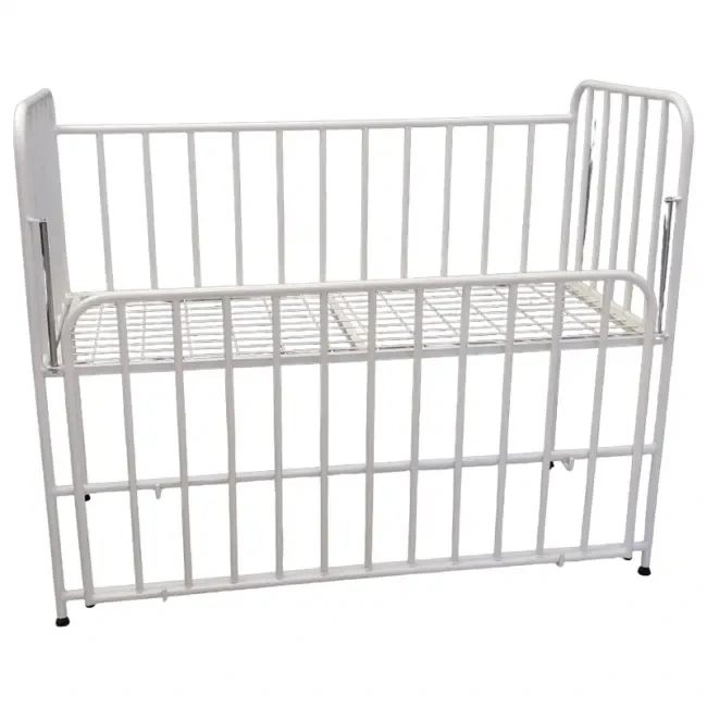 Дитяче медичне ліжко до 5 років з огорожею, що регулюється по висоті 2