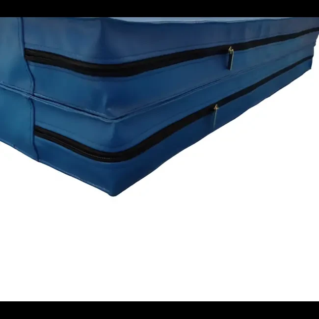 Чохол 2-х секційний медичний зі шкірозамінника на матрац 1980х850х80мм 4