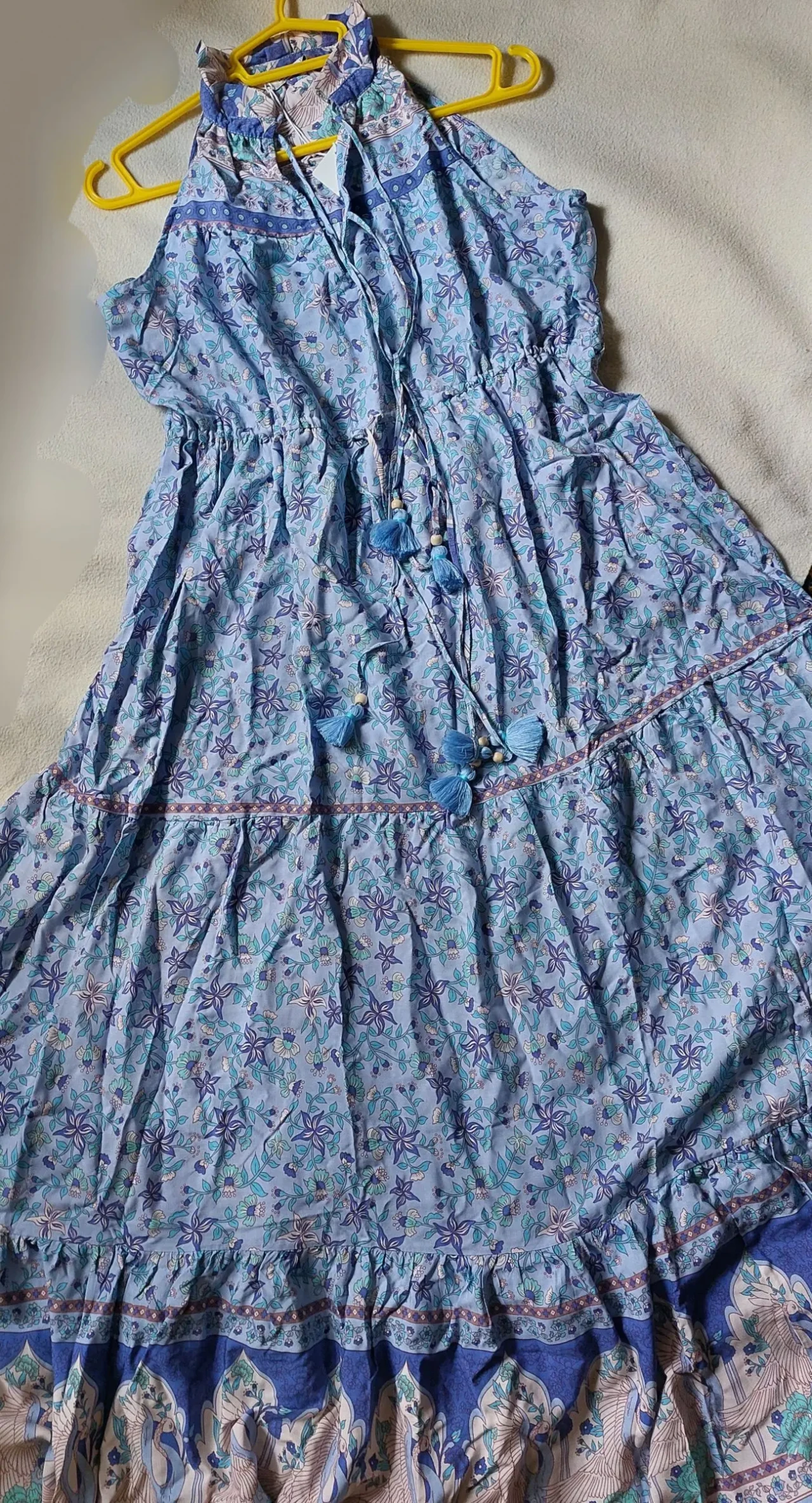 Новое платье макси бохо Last Queen Paris Франция 5