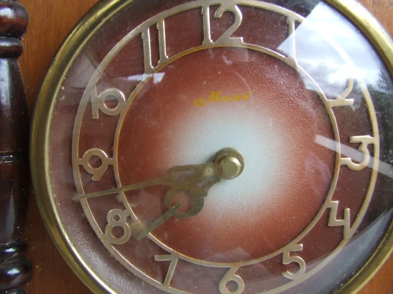 Годинник  Маяк роз. 18х15х7 см.  1970 рр. 5