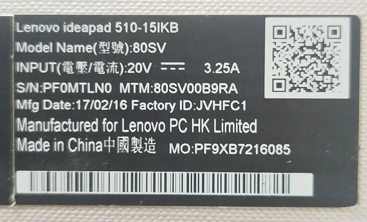 динаміки для ноутбука Lenovo ideapad 510-15IKB 2