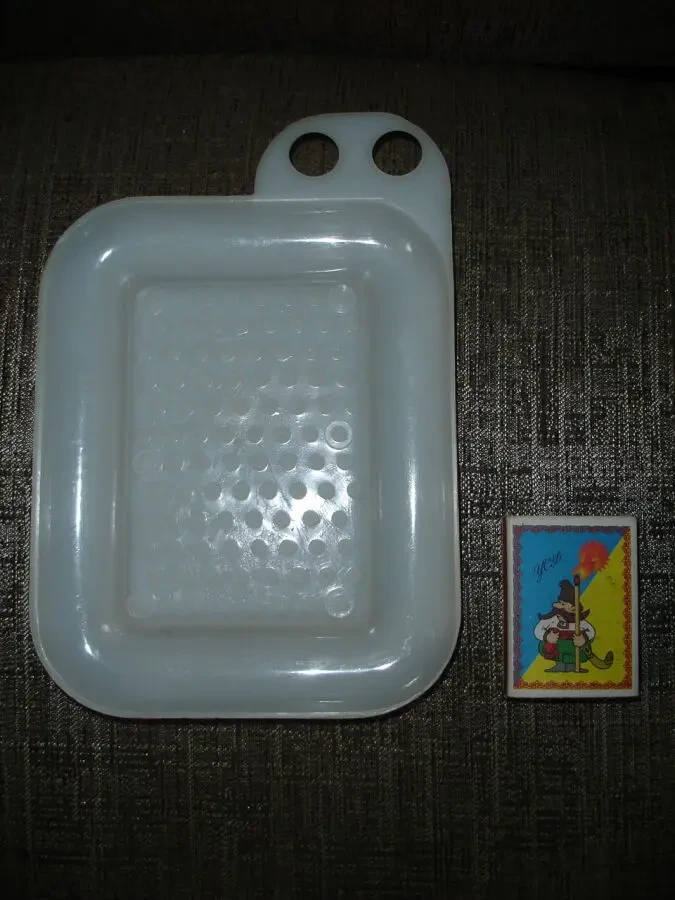 Малышу/МАЛЮКУ - ТЕРКА пластикова НОВА для пюре/овочів/фруктів. РАРИТЕТ 7