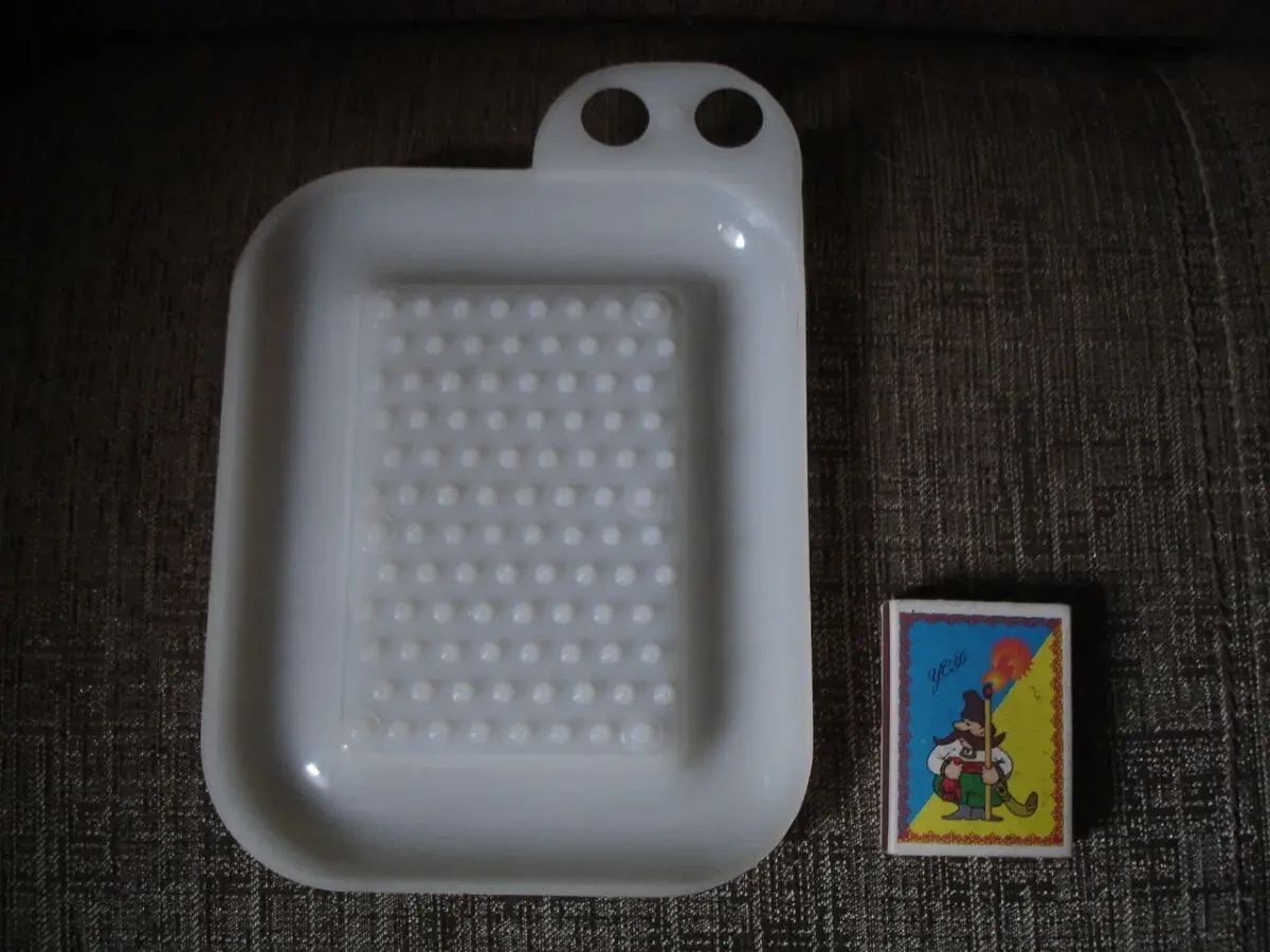 Малышу/МАЛЮКУ - ТЕРКА пластикова НОВА для пюре/овочів/фруктів. РАРИТЕТ 2