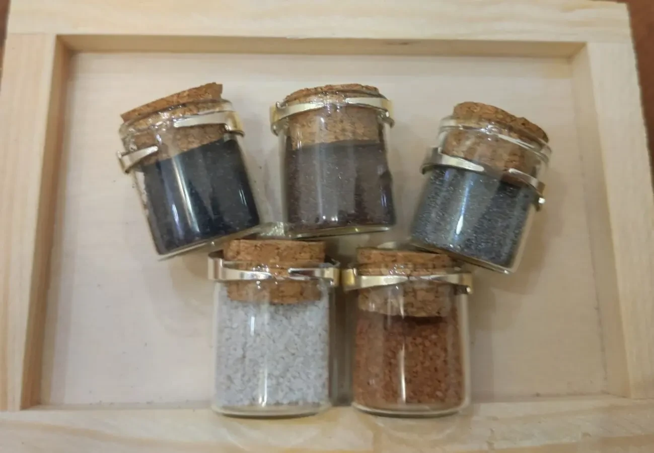 Пісок кольоровий пофарбований кварцовий 7