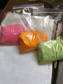 Пісок кольоровий пофарбований кварцовий