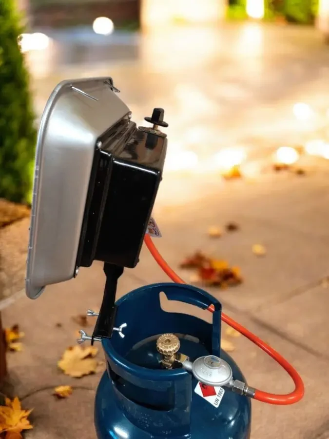 Обігрівач газовий SKIVA ROH-46, 4600 Вт на підставці 4