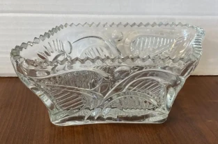 Салатник Ромб хрусталь 24 см ссср