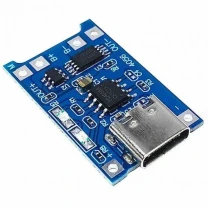 Плата для зарядки литиевых аккумуляторов 5V на чипе TP4056, зарядный