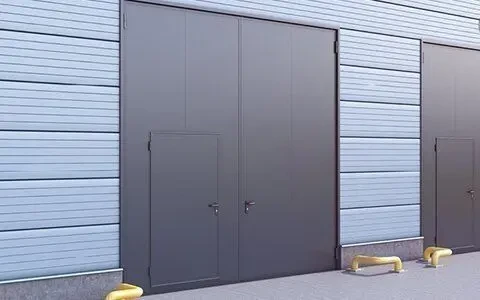 Промышленные ворота любого размера. Распашные и откатные. 10