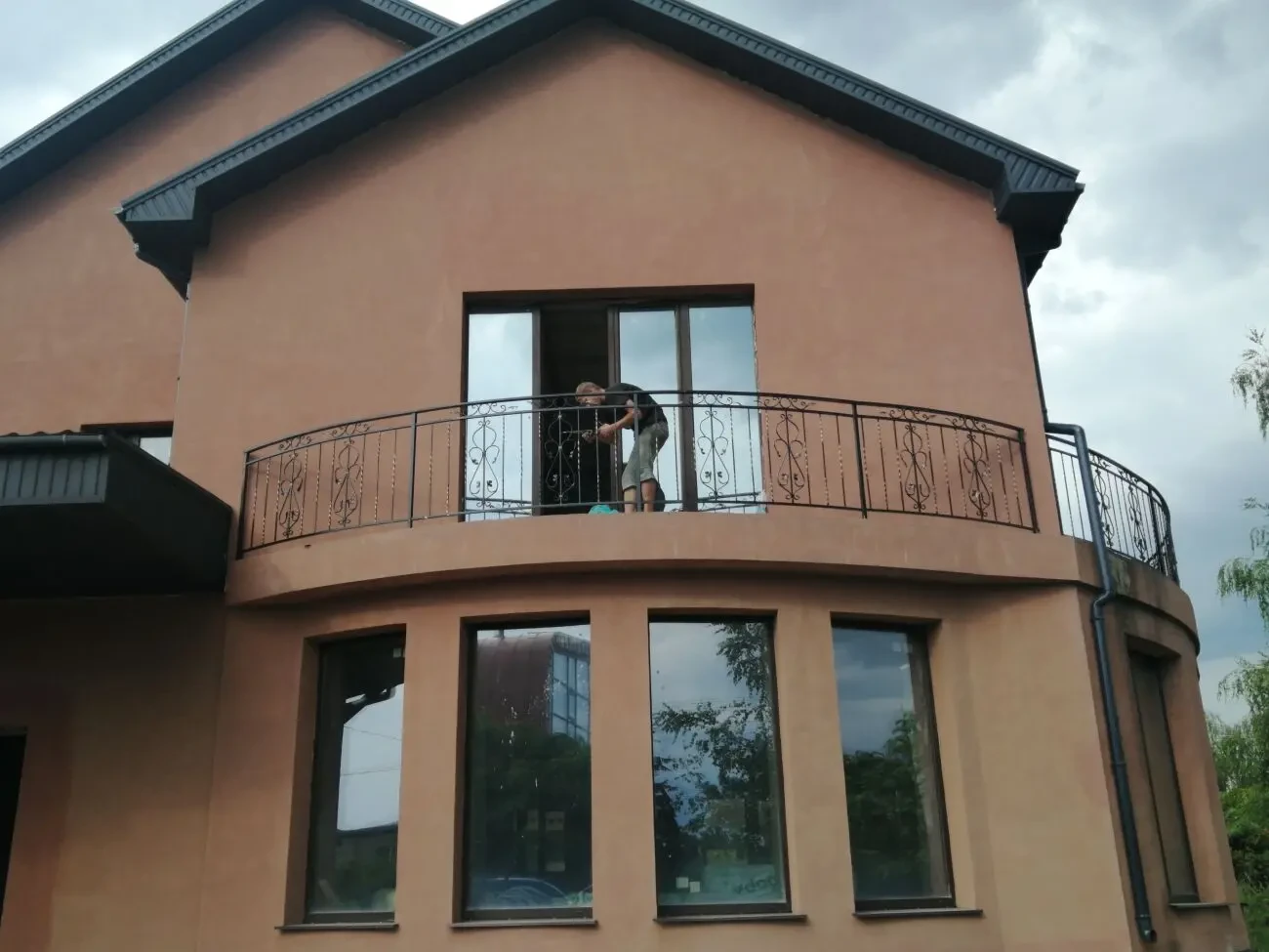 Ограждения, перила, ограды, заборы сварные и кованые из металла. 7