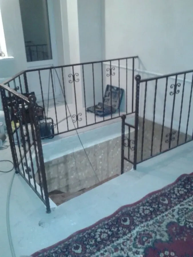 Ограждения, перила, ограды, заборы сварные и кованые из металла. 4