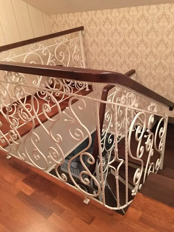 Ограждения, перила, ограды, заборы сварные и кованые из металла. 5