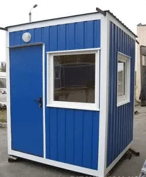 Модульні металеві будиночки, кіоски, охоронні пости, павільйони гаражі 10