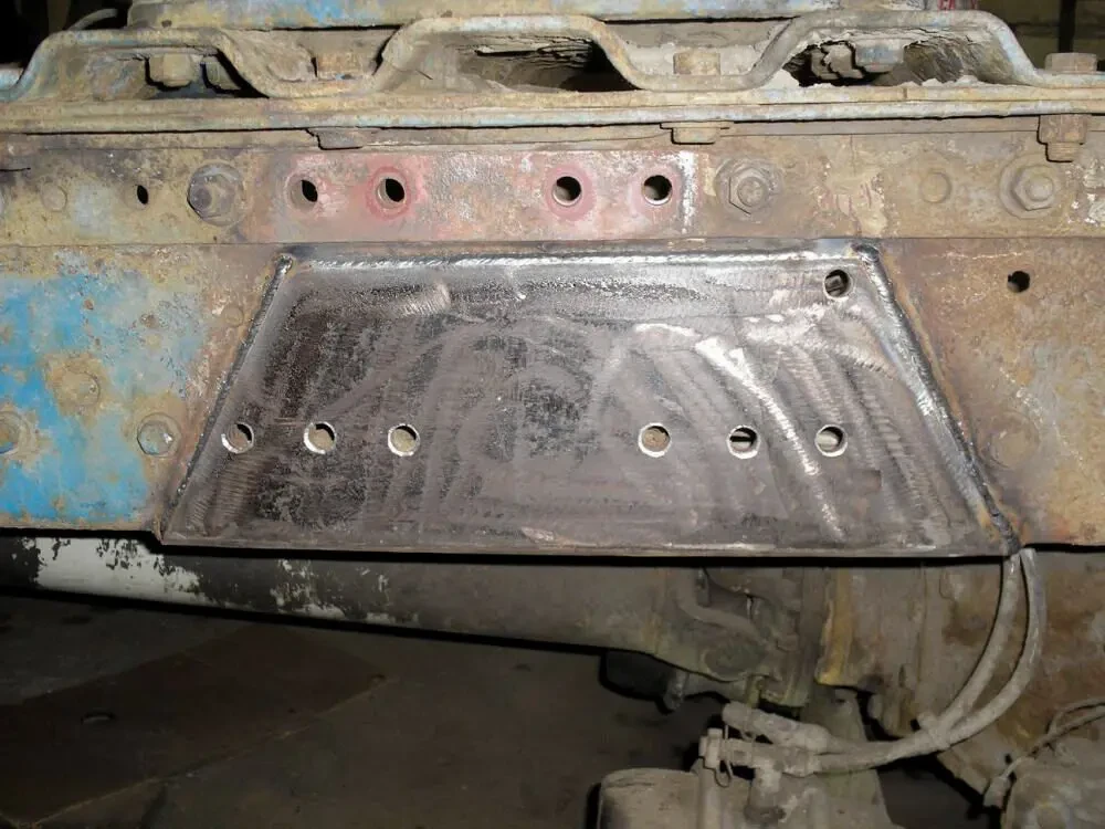 Ремонт, посилення, розширення рами вантажівки з документами 9