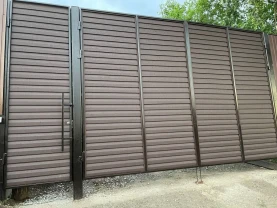 Ворота та огорожі - жалюзі, сайдинг. розпашнІ, відкатні. Автомат і без