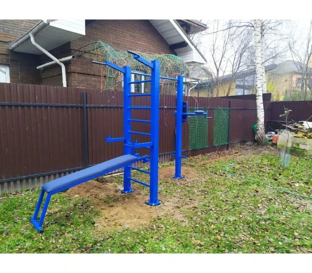 Вуличний спортивний майданчик. Турники, бруси, рукоходи, тренажори... 2