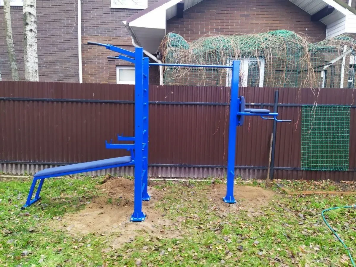 Вуличний спортивний майданчик. Турники, бруси, рукоходи, тренажори... 8