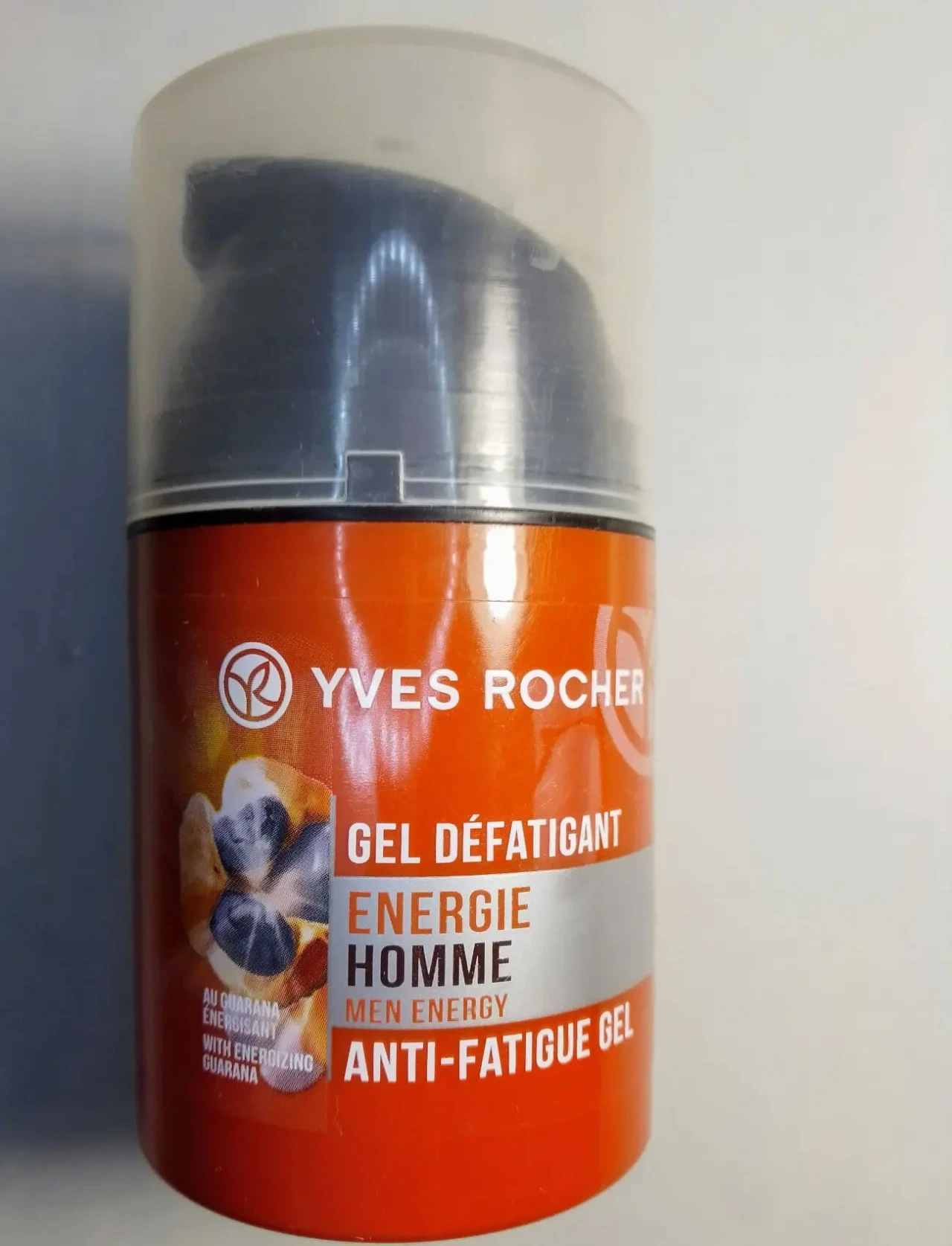 Мужской гель для лица Gel Defatigant Energie Homme Anti Fatigue Yves