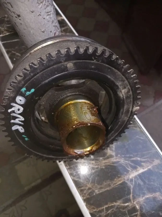 Демферный шкив коленвала ручейков 7на рено мастер 3.0 дси