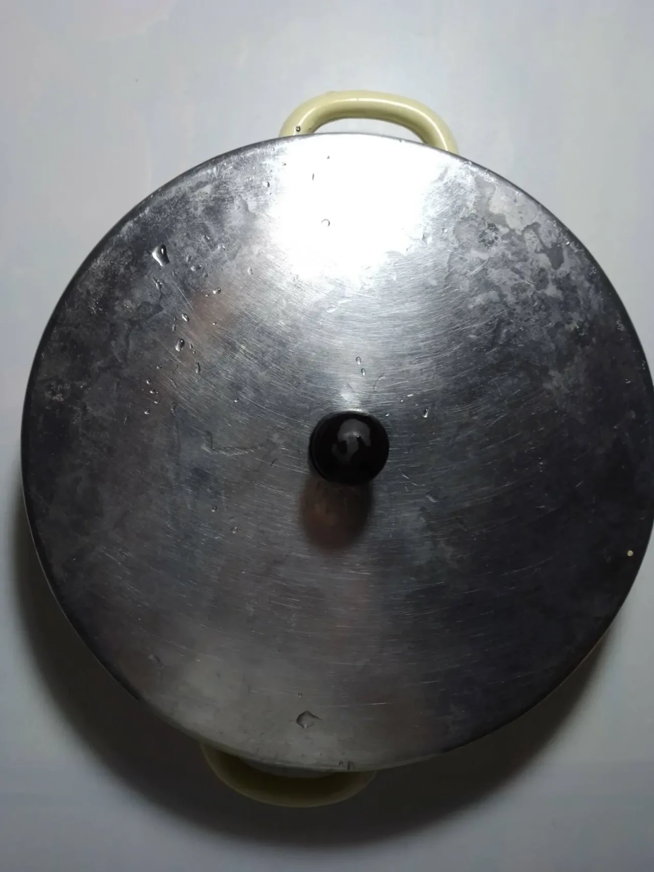 Крышка на кастрюлю нержавеющая сталь, с ручкой 3