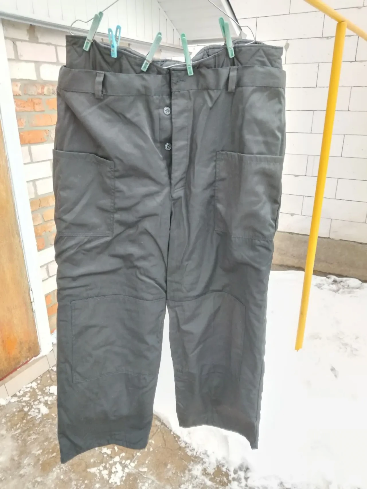 Ватяні зимові штани