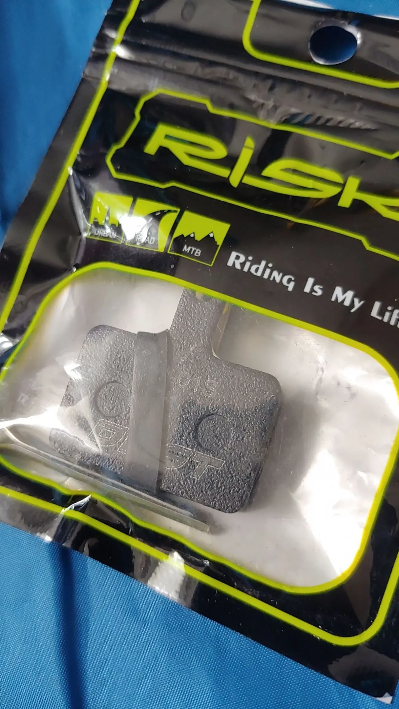 Тормозные колодки Risk 01S фирменные Dust качественные новые 2