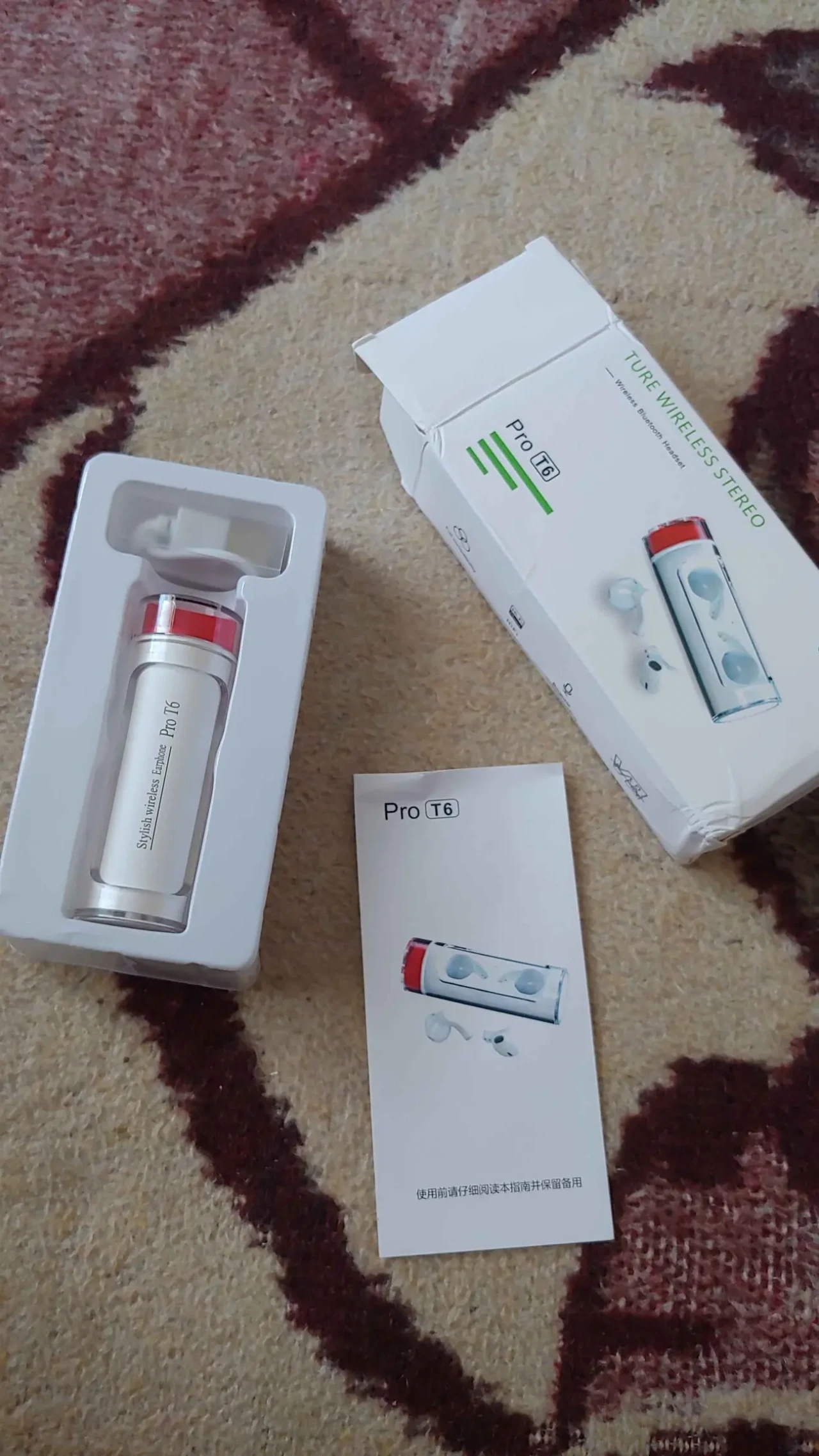 Беспроводные Bluetooth TWS Pro T6 Отличный Детальный Чистый Звук новые 4