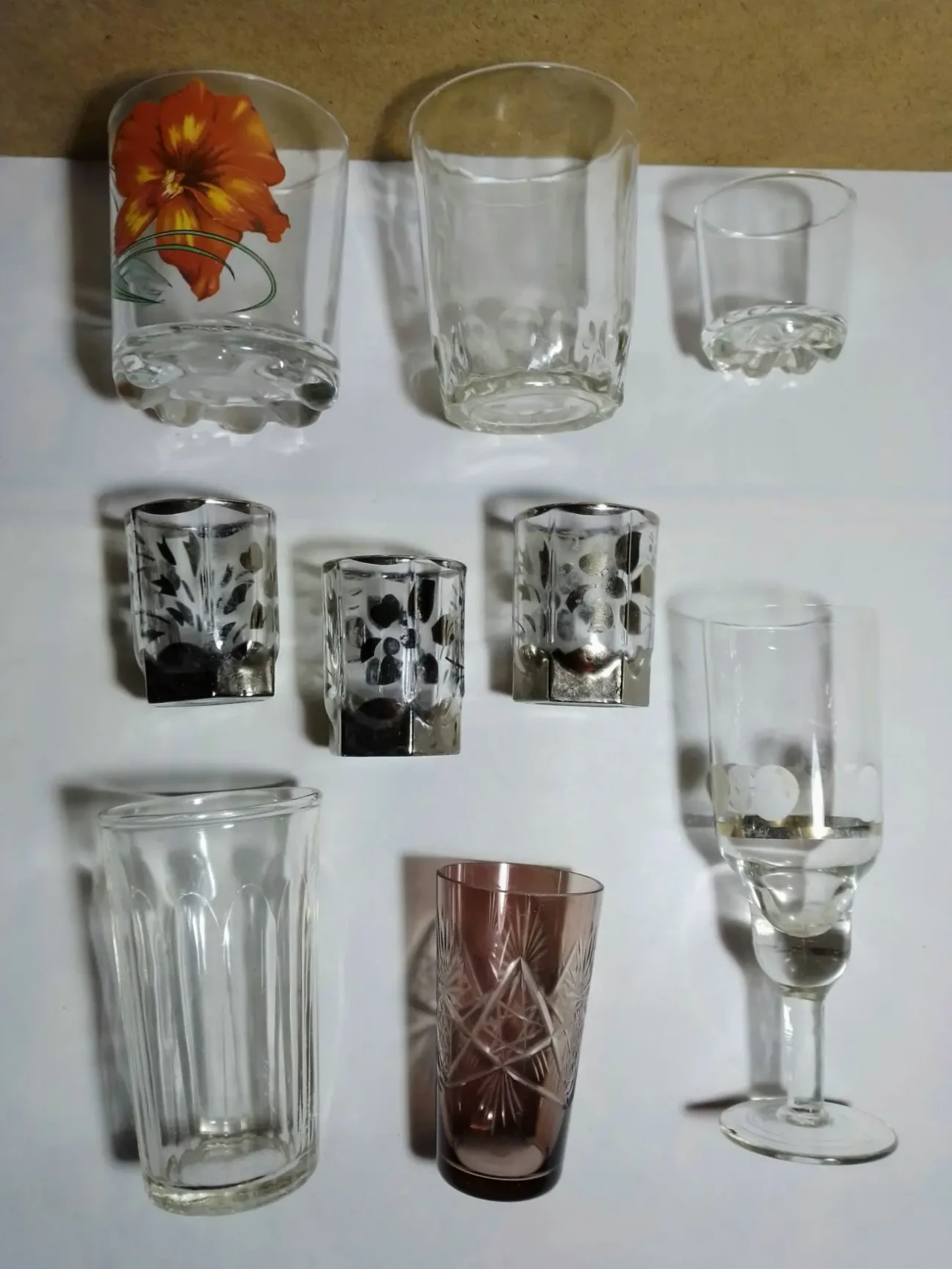 Для воды и холодных напитков бокал, стопка, стакан, стекло, прозрачные