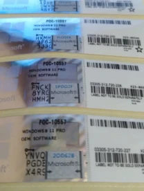 Windows 11 Pro Лицензия наклейка original