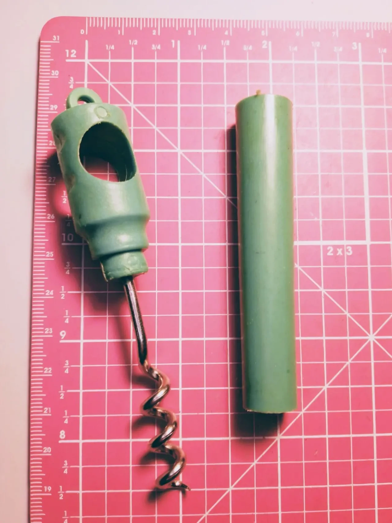 Штопор складной футляр пластик открывалка для похода на пикник 2