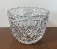 Конфетница круглая хрусталь 15 см ссср