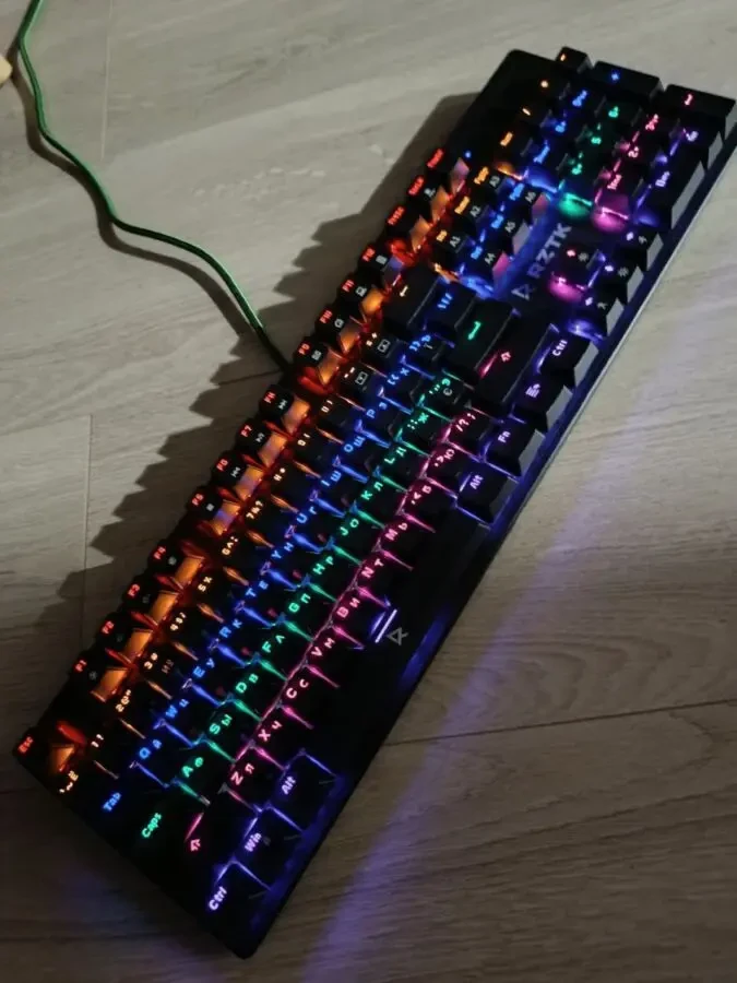 Клавіатура механічна дротова з підсвіткою 6