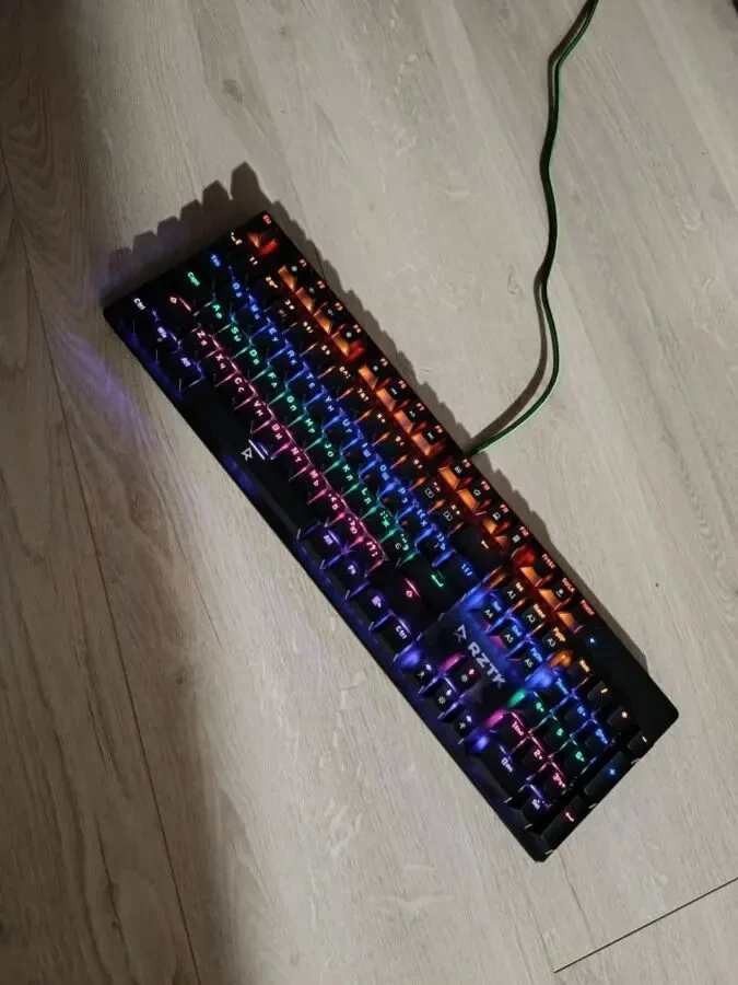 Клавіатура механічна дротова з підсвіткою 4