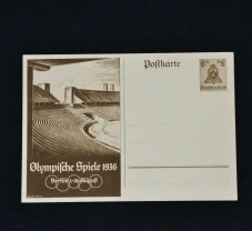 Открытка Германия 1936 Олимпиада Рейх